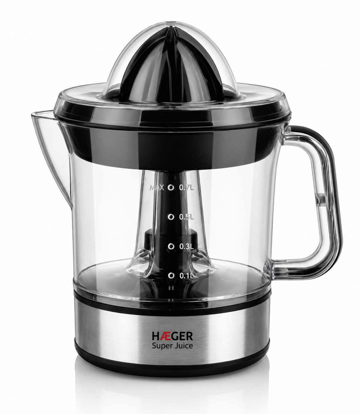 HAEGER Perfect Juice electric citrus juicer β 0.7L, 25W black