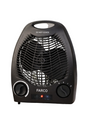 Fan Heater 1000-2000W Black | Adjustable Power | Compact Heating | Portable
