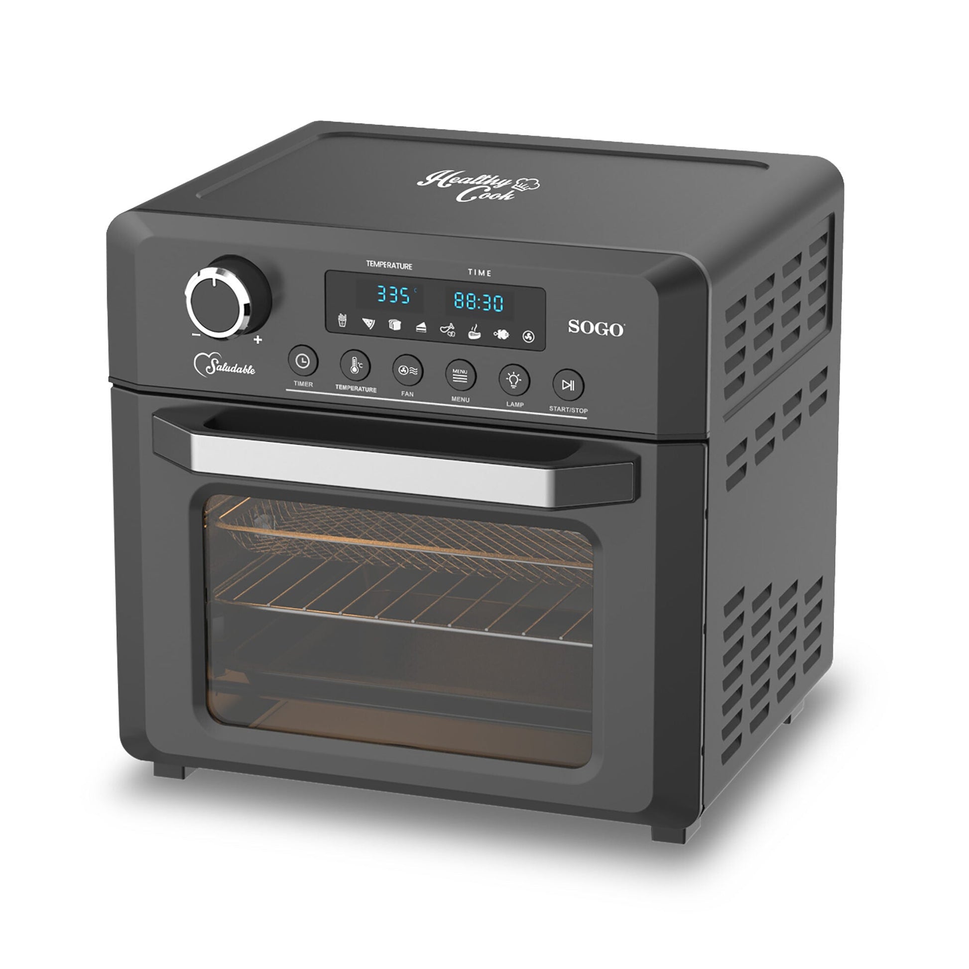 SOGO FRYER WITHOUT OIL W/OVEN 18L-1500W