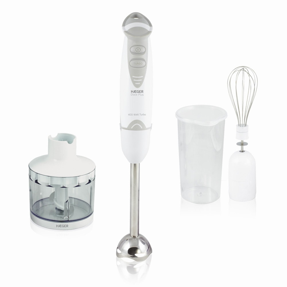 Hand Blender HAEGER DOCE PLUS – 400W, Accessories included