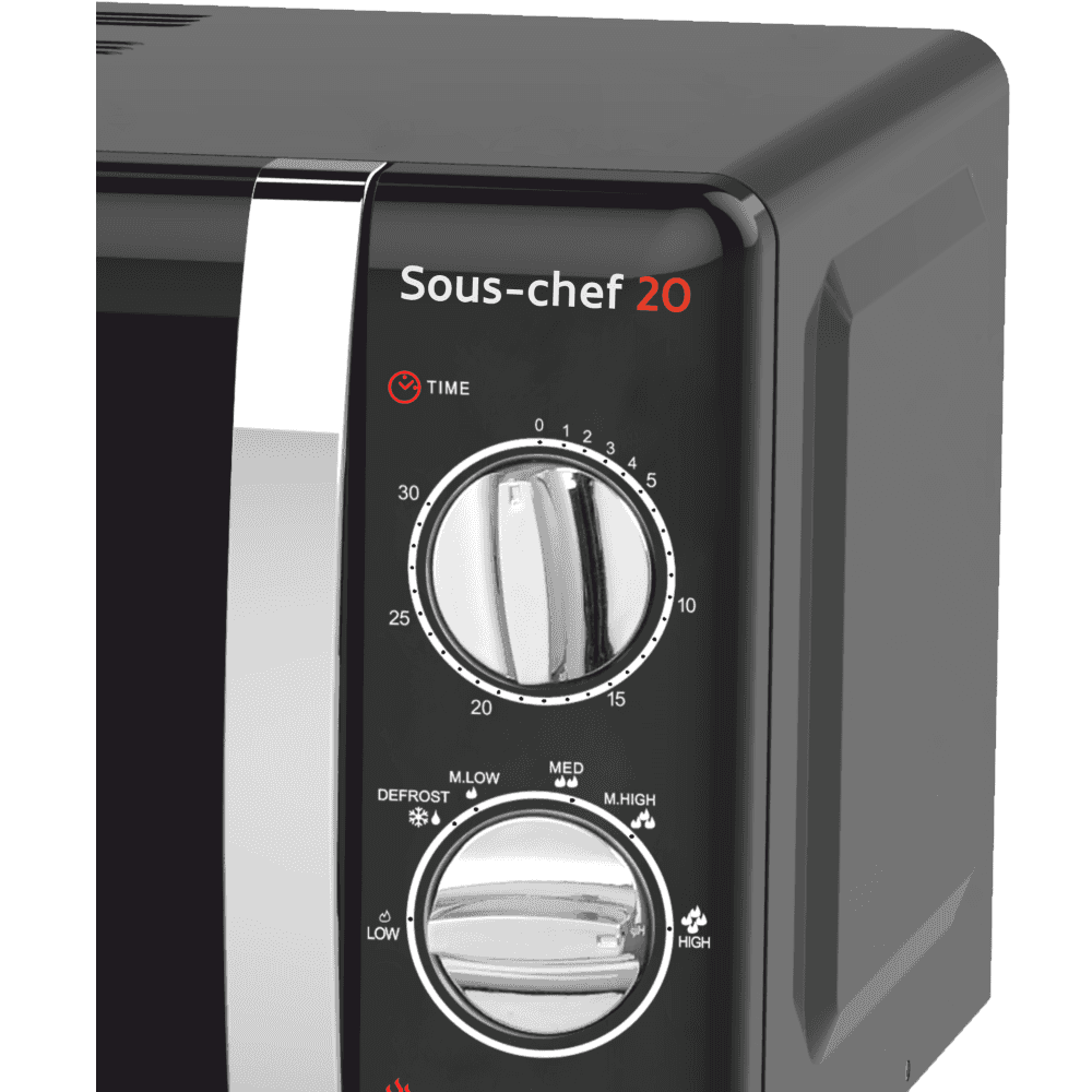 Microwave Sous-chef 20 (Black)