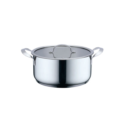 Stainless Steel Pot HAEGER Inox Pot 20H – Diameter 20 cm, Stainless Steel