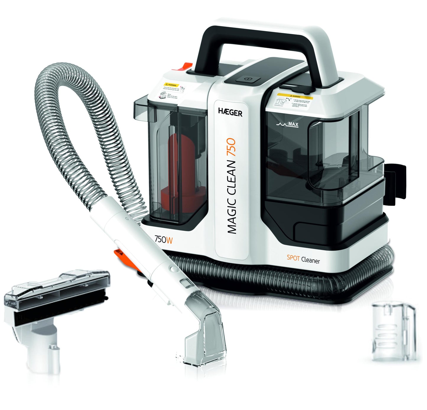 HAEGER Magic Clean 750 full unit with accessories