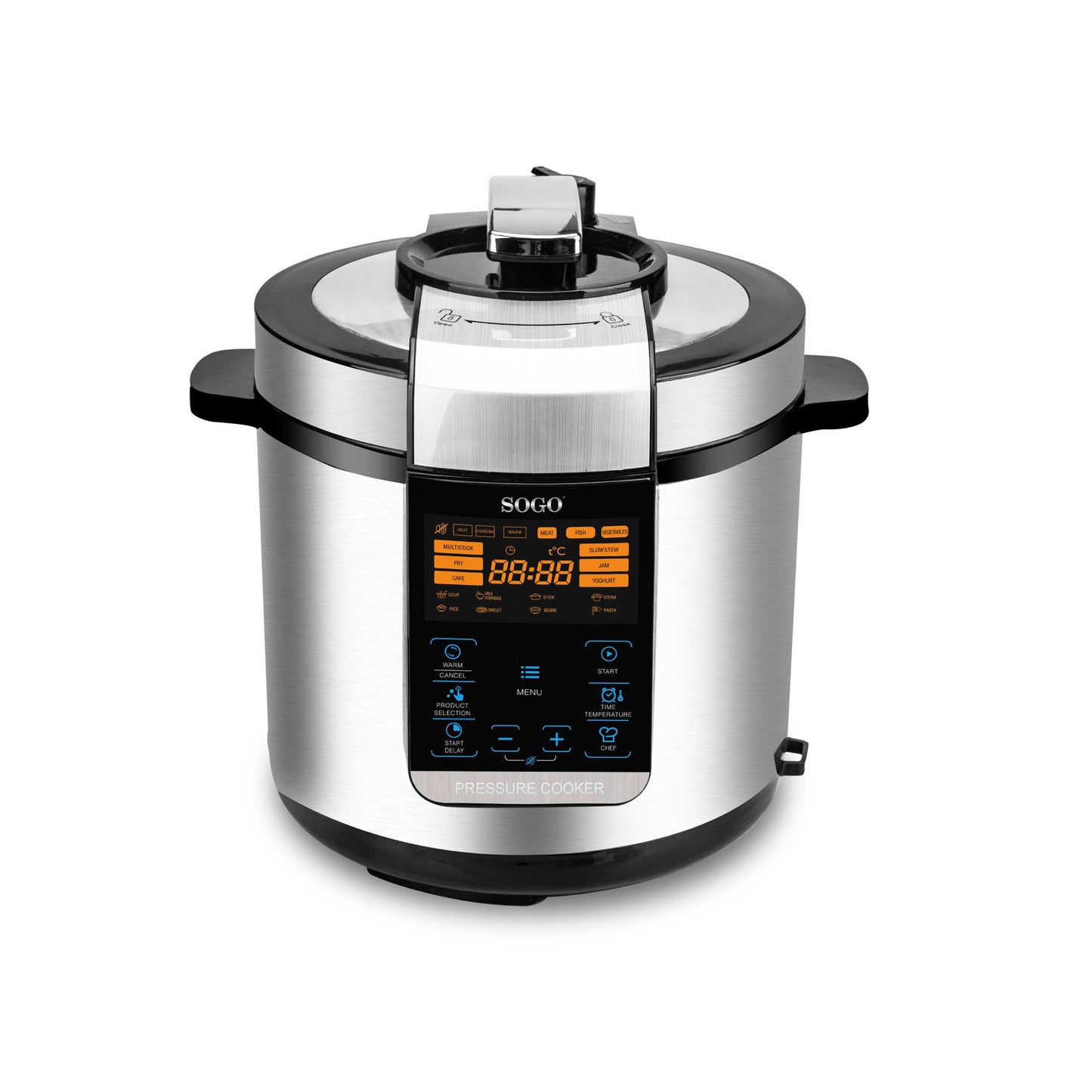 DELUXE MULTIFUNCTION PRESSURE COOKER 6L 1000W