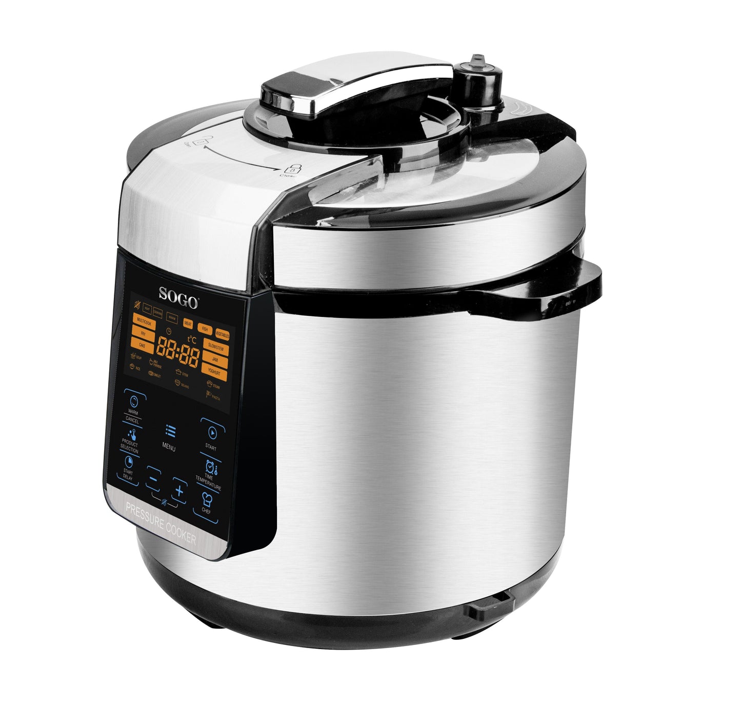 DELUXE MULTIFUNCTION PRESSURE COOKER 6L 1000W