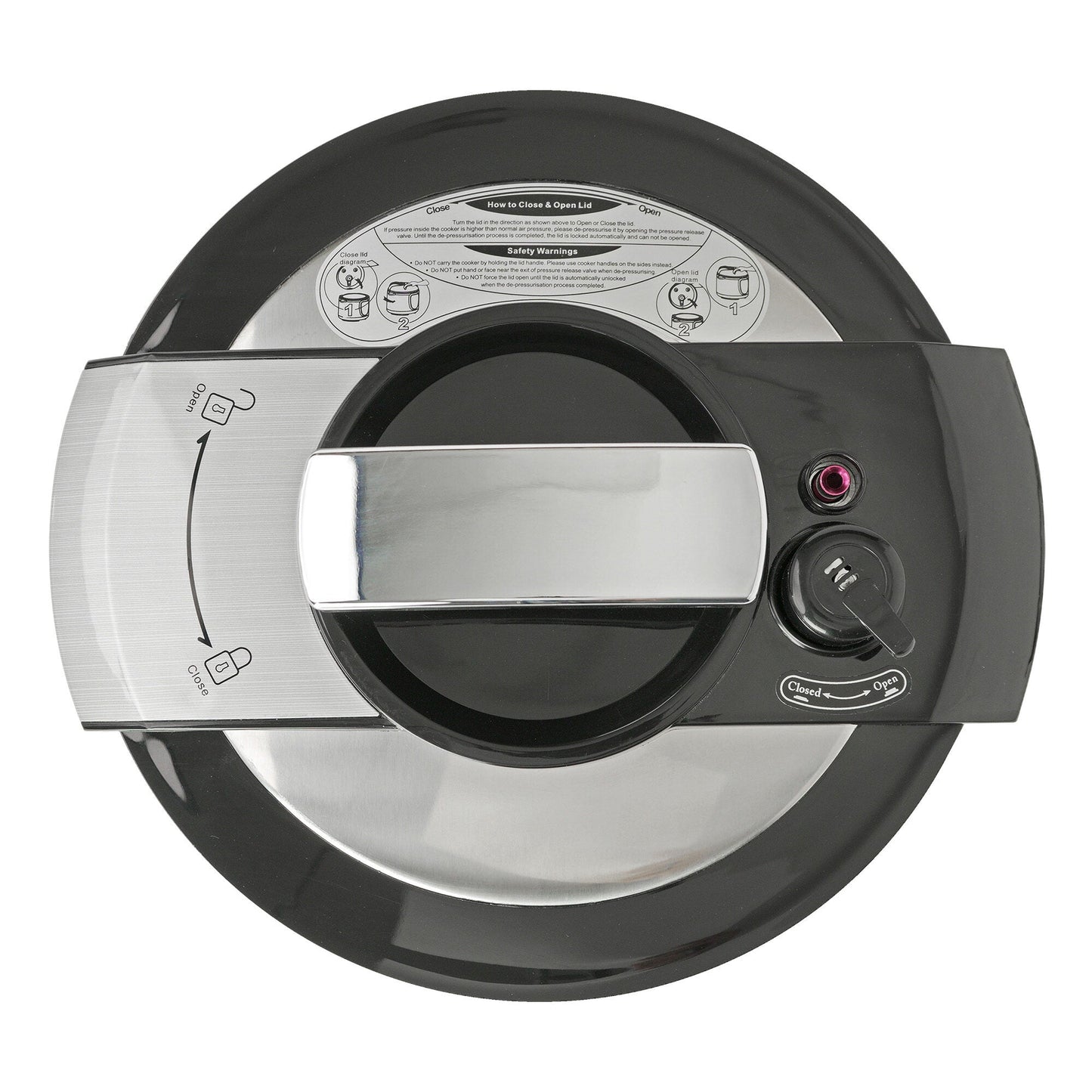 DELUXE MULTIFUNCTION PRESSURE COOKER 6L 1000W