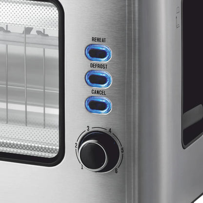 Toaster with Easy View Window HAEGER Window – 1000W