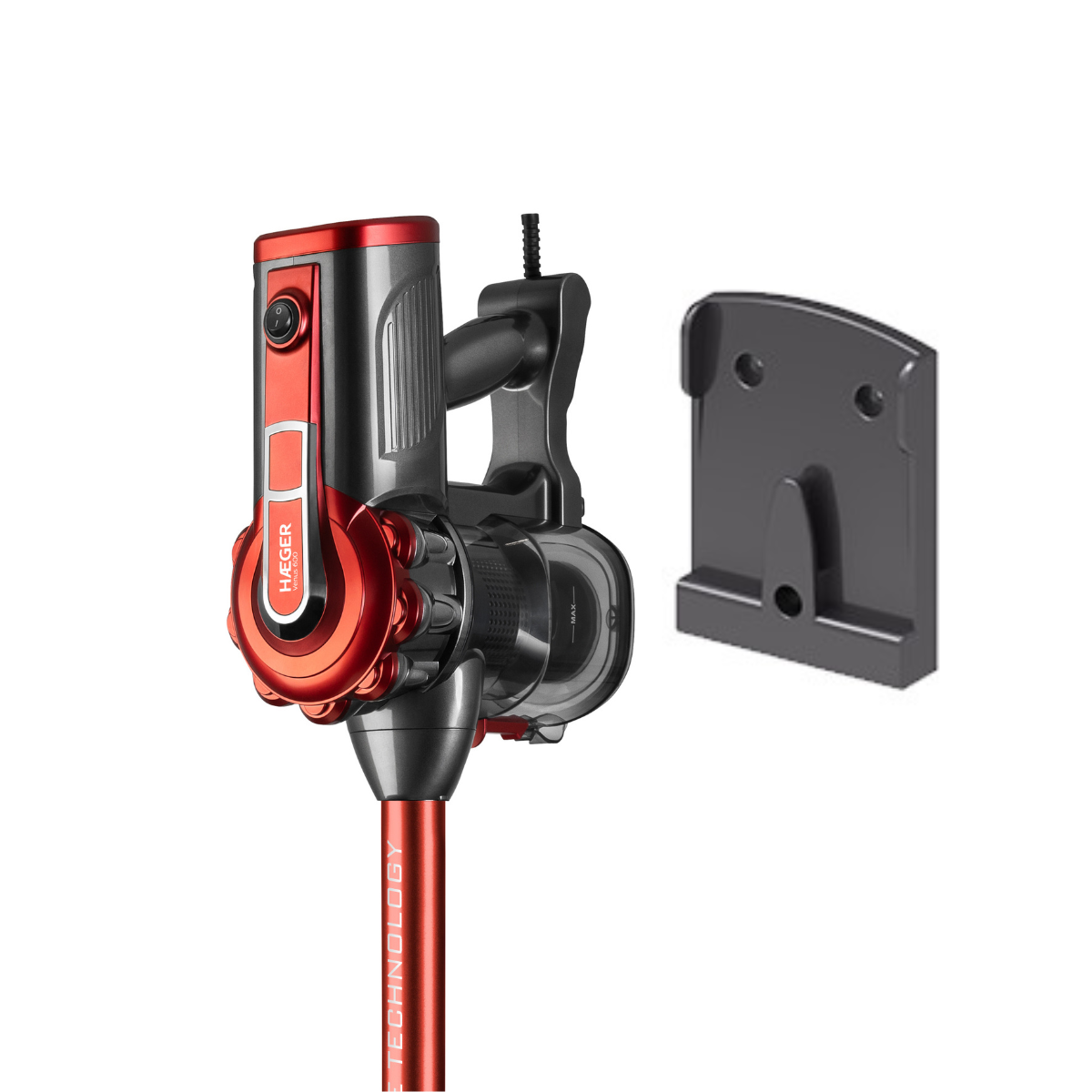 HAEGER Venus 600 Upright Vacuum Cleaner VC-600.048A - Wall bracket